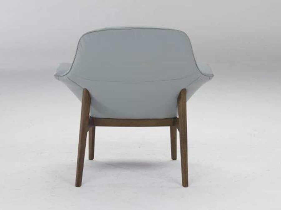 Natuzzi Italia Aura Armchair Grey - Image 3