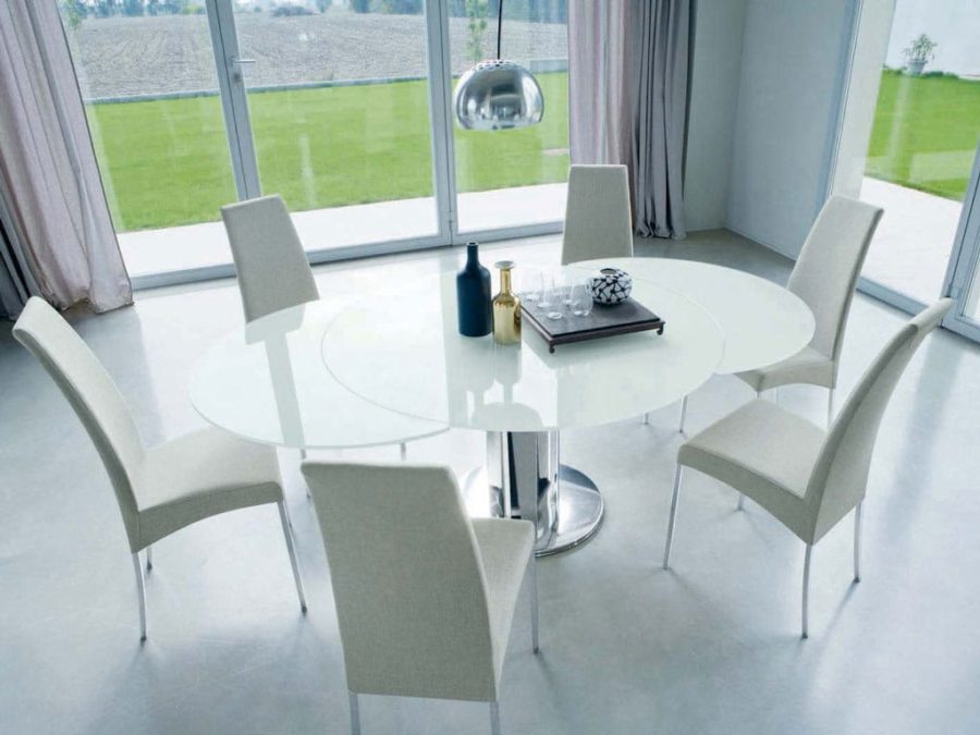Bontempi Giro Round Extendable Table
