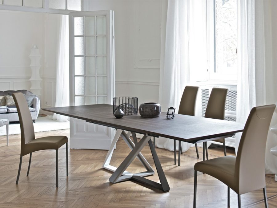 Bontempi Millennium Dining Table Walnut - Image 4