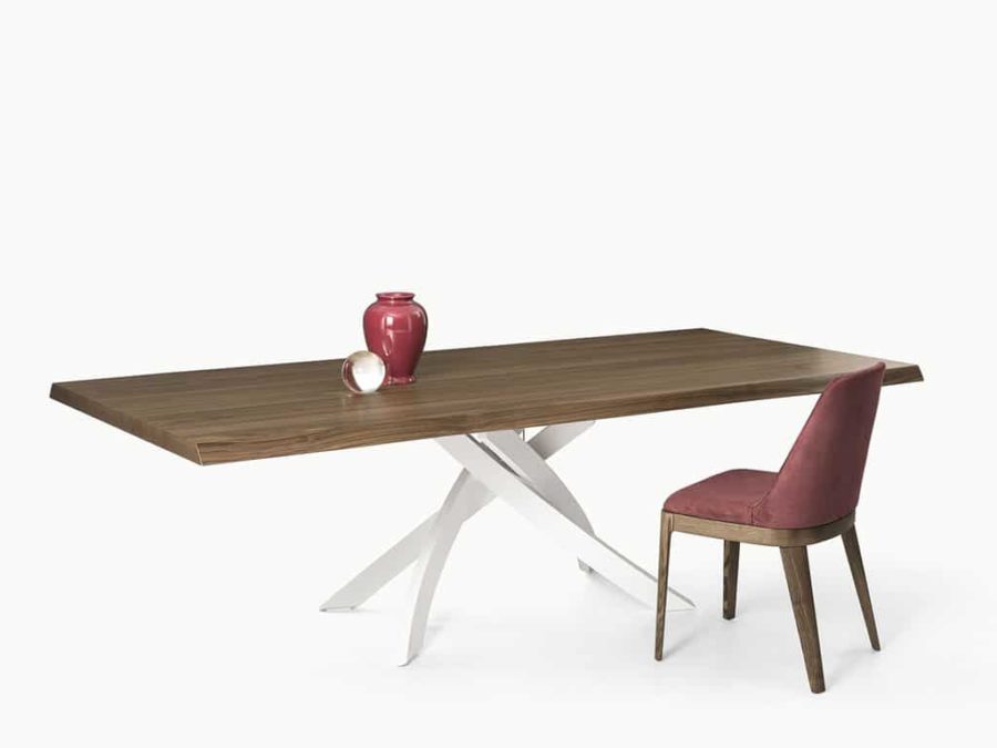 Enjoy modern contemporary home furniture like this fantastic Artistico dining table by Bontempi