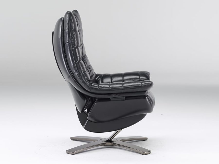 Natuzzi Re-Vive Lounge Queen Size Recliner White 10FV - Image 2