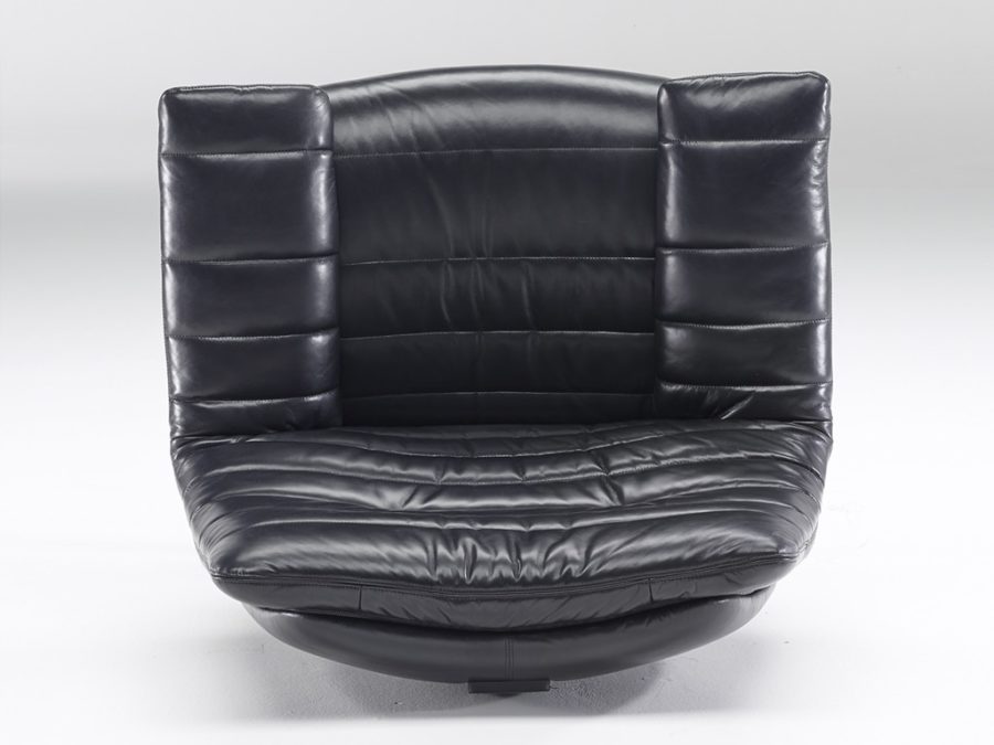 Natuzzi Re-Vive Lounge Queen Size Recliner White 10FV - Image 5
