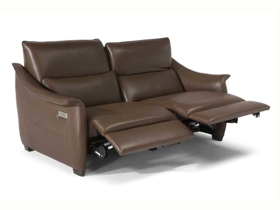 Natuzzi Italia Plie' Reclining Sofa - Image 4