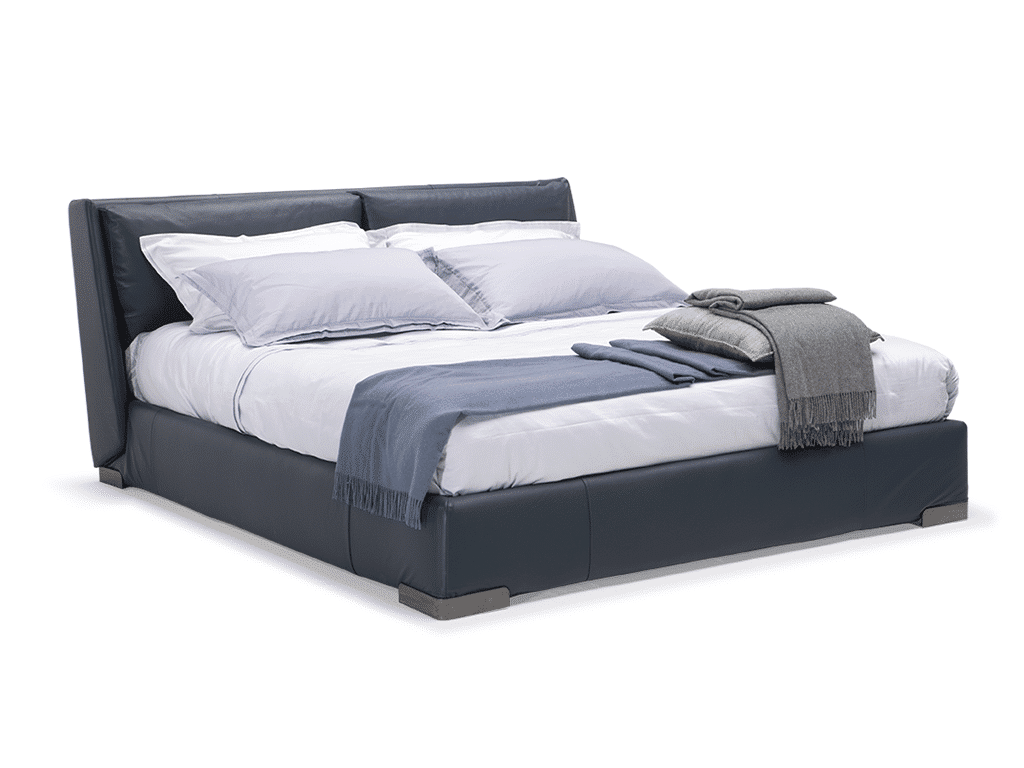 Natuzzi Italia Fenice Storage Bed Queen Furnitalia Contemporary