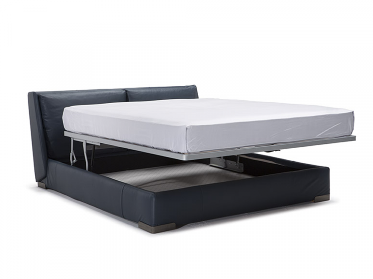 Natuzzi Italia Fenice Storage Bed King Furnitalia Contemporary