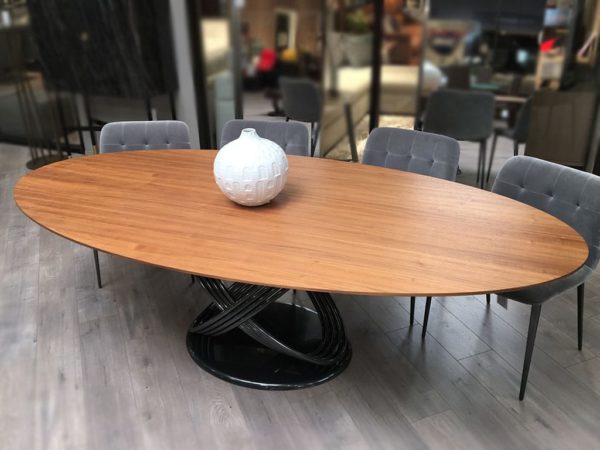 Bontempi Fusion Table Walnut