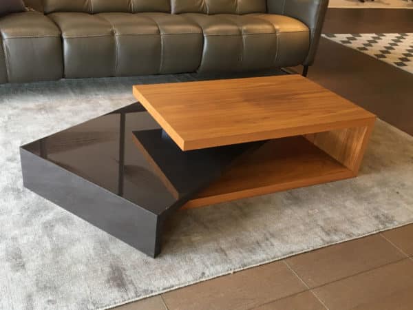 Natuzzi Italia Samuel Table Walnut/Mocha