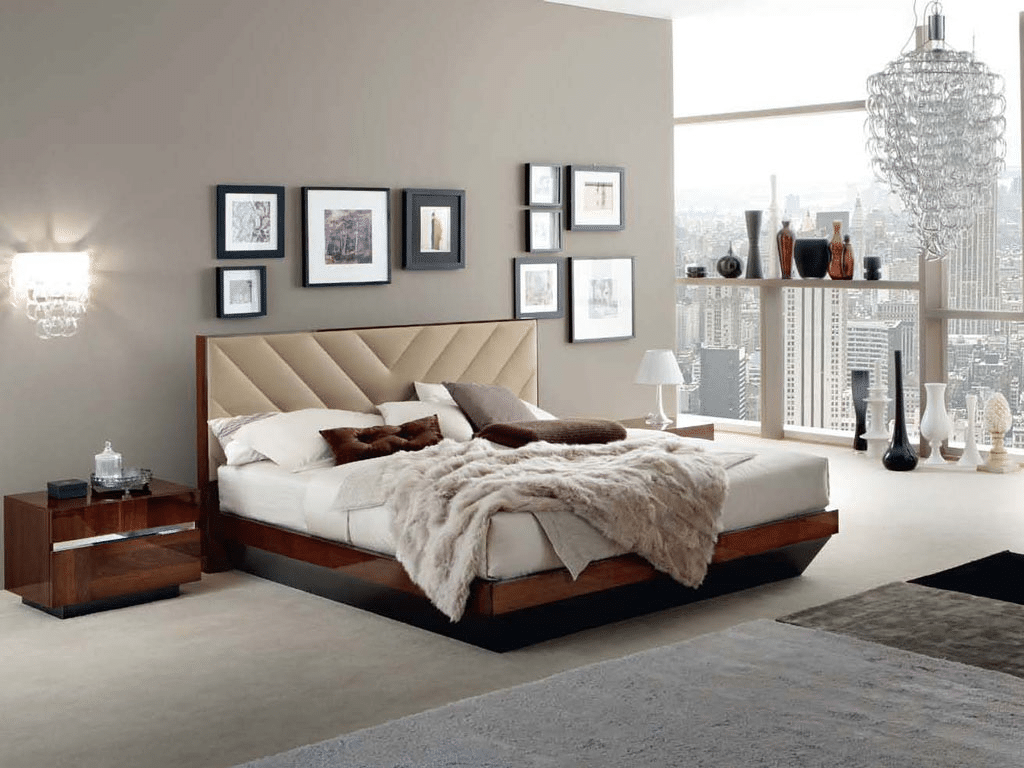 Alf Italia Cal King Bedroom Set, High King Bed Set