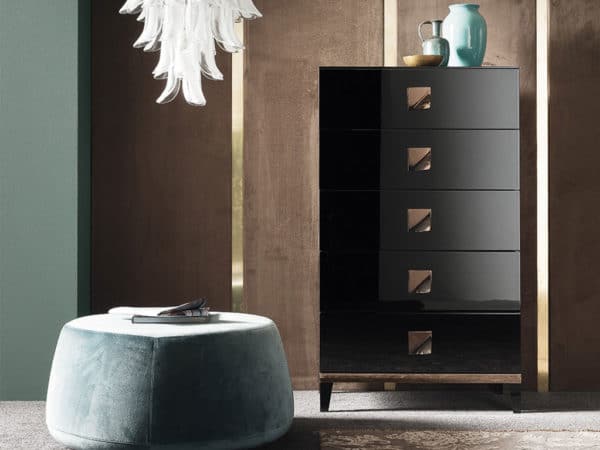 Alf Italia MONT NOIR 5 Drawer Chest