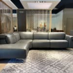 Natuzzi Editions Trionfo C074 Sectional Showroom Front View