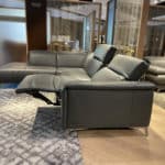 Natuzzi Editions Trionfo C074 Sectional Showroom Side View Reclined