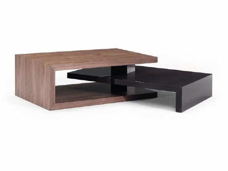 Natuzzi Italia Samuel Table Walnut/Mocha - Image 3