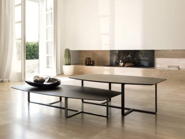 Natuzzi Italia Tempo Short Anthra Table