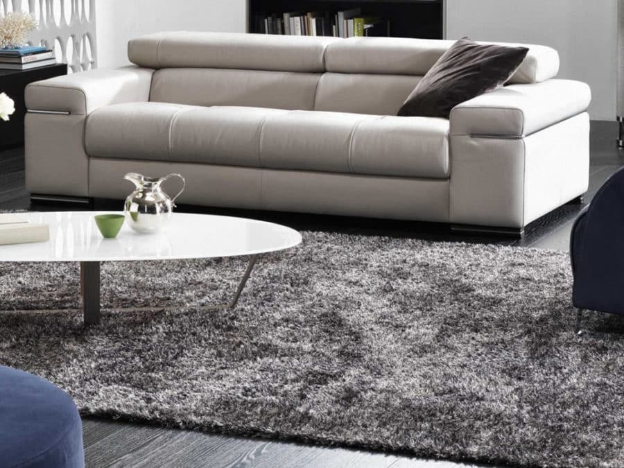 Natuzzi Italia Argo Rug Grey Lilac - Image 4