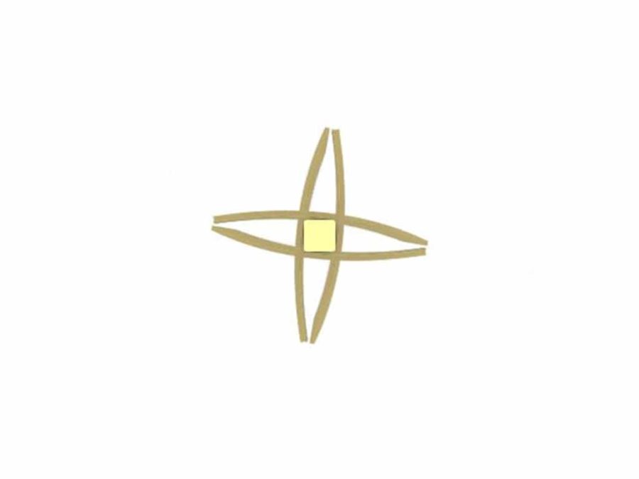 Bontempi Barone Round Table Gold - Image 5