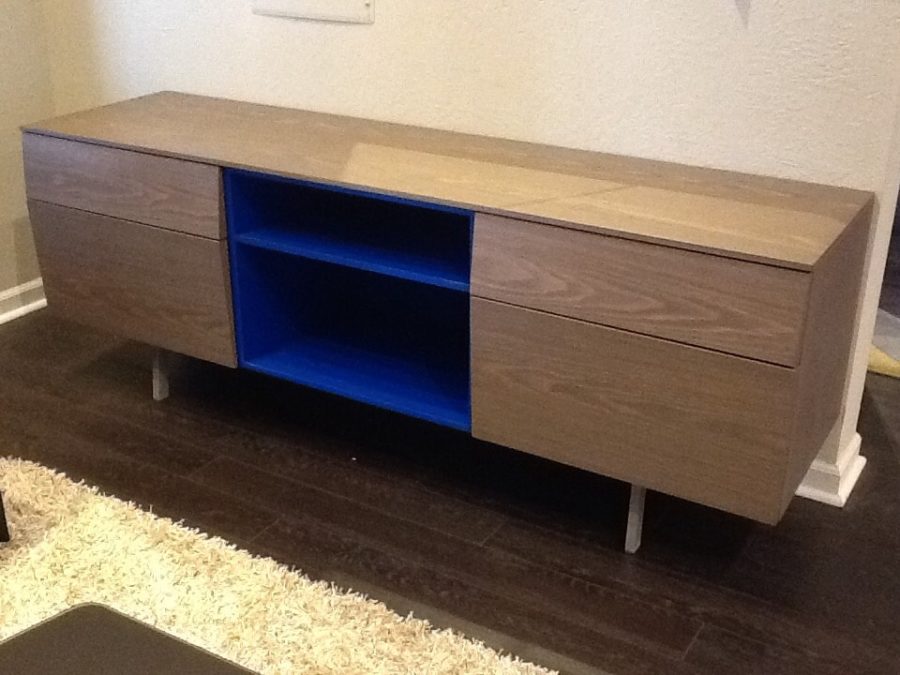 Bontempi Amsterdam Cabinet Sand & Blue