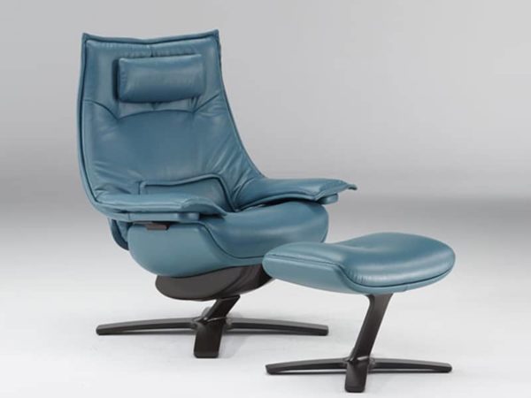 Natuzzi Italia Re-Vive Linear Queen Blue