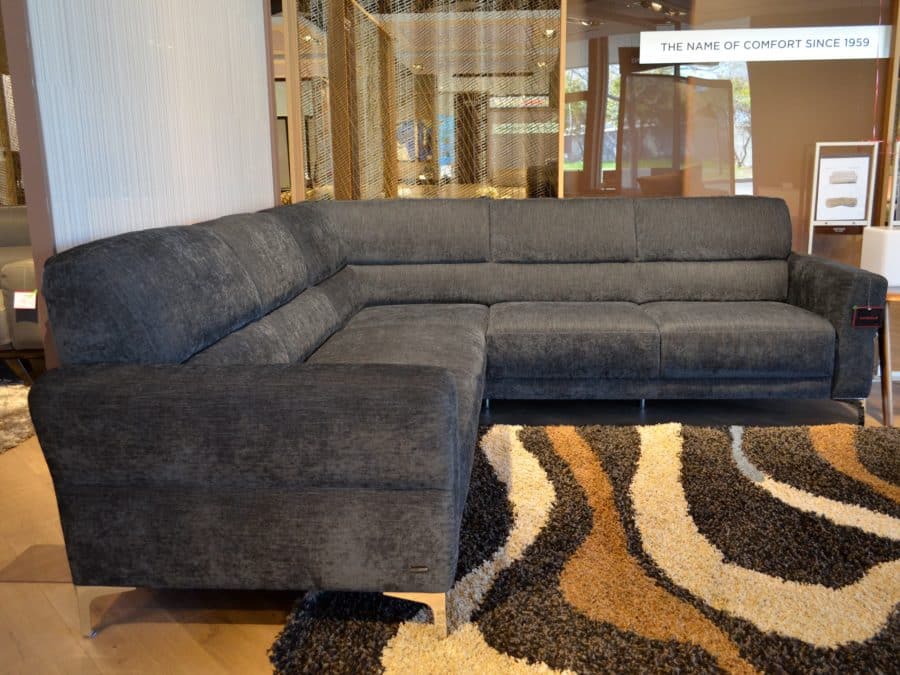 natuzzi editions C105 accogliente sectional side view