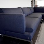 Natuzzi italia jeremy sectional showroom view