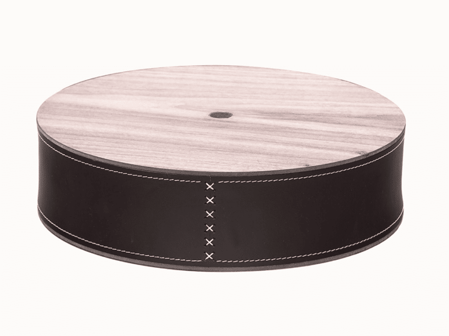 Natuzzi Italia Round Box Small Brown