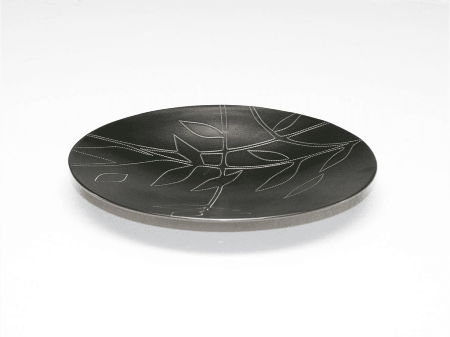 Natuzzi Italia Lea Large Plate Rust