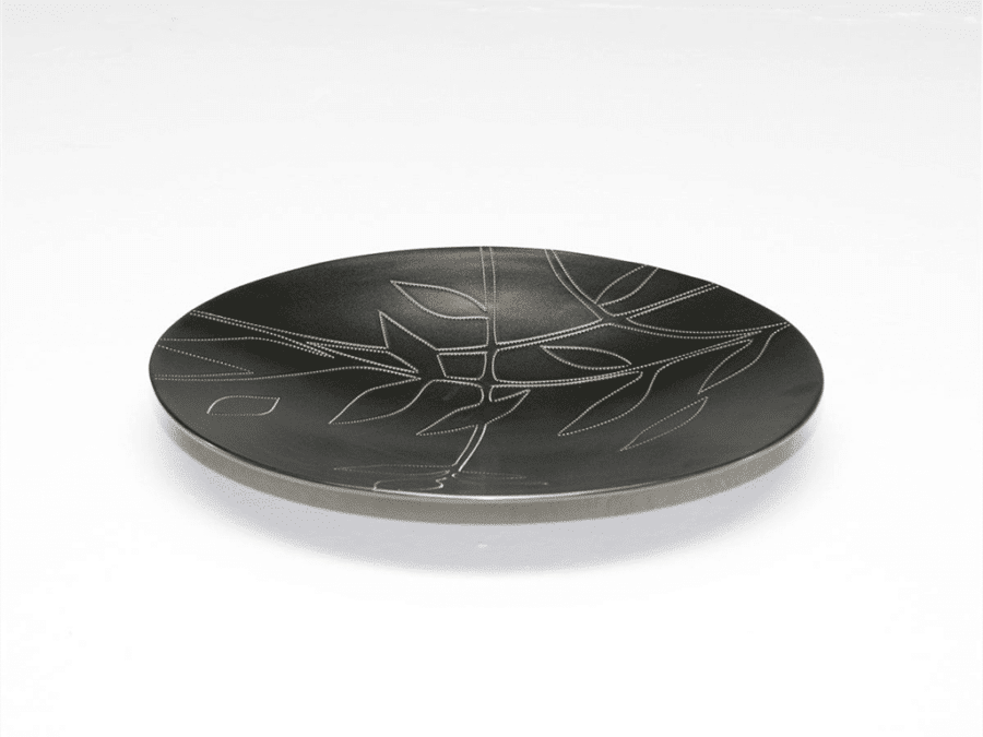 Natuzzi Italia Lea Large Plate Rust