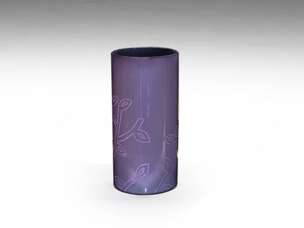 Natuzzi Italia Elda Short Vase Purple