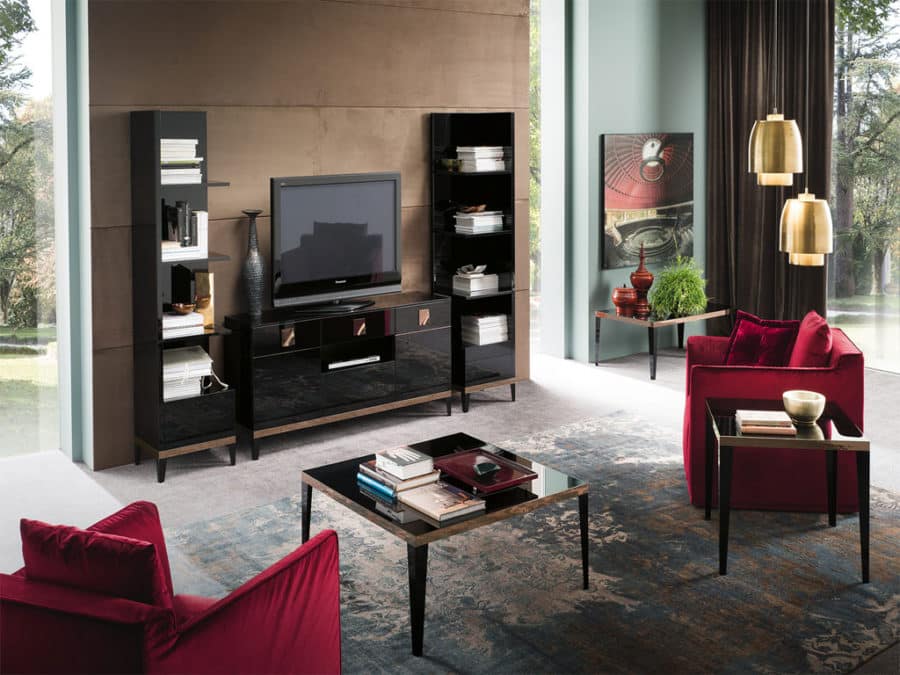Alf Italia MONT NOIR Square Coffee Table