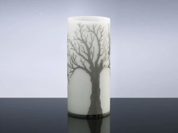 Cyan Oak Valley Vase MED