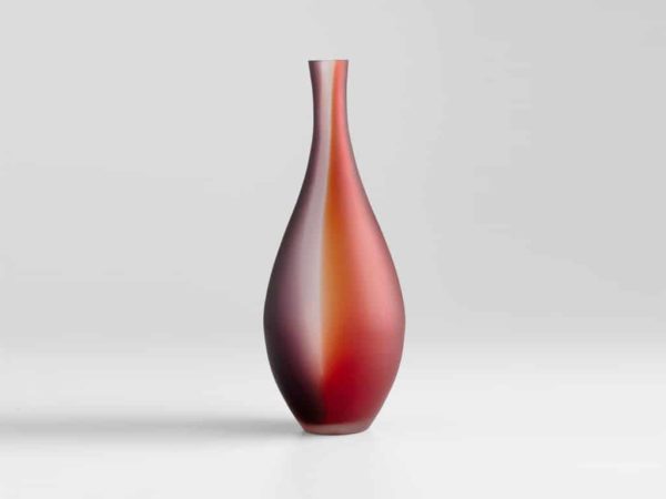 Cyan Savannah Flame Vase SM