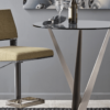 Elite Modern Crystal Pub Table - Image 3