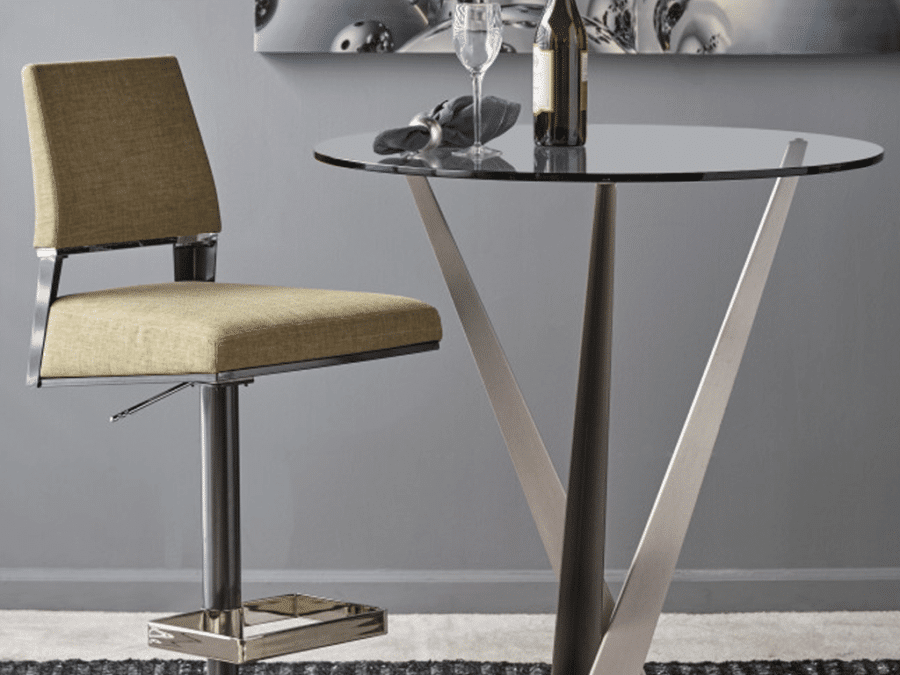 Elite Modern Crystal Pub Table - Image 3