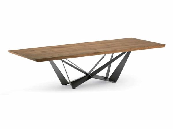 Cattelan Italia Skorpio Wood Dining Table