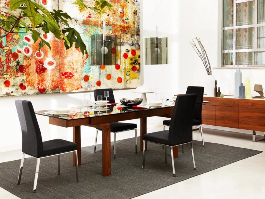 Calligaris Hyper Extendable Dining Table Glass - Image 7