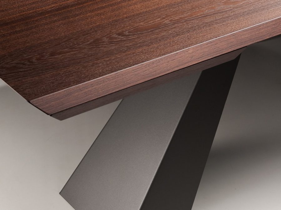 Cattelan Italia Eliot Wood Drive Table - Image 4