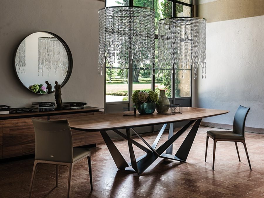 Cattelan Italia Skorpio Wood Dining Table - Image 4