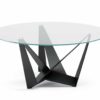 Cattelan Italia Skorpio Round Glass Table