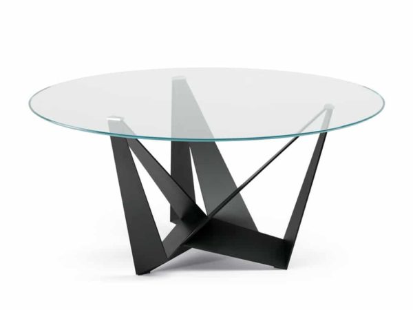 Cattelan Italia Skorpio Round Glass Table