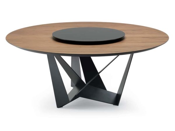 Cattelan Italia Skorpio Round Wood Table