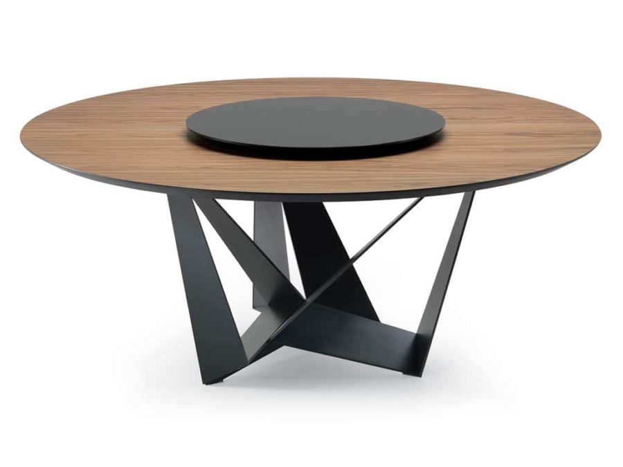 Cattelan Italia Skorpio Round Wood Table
