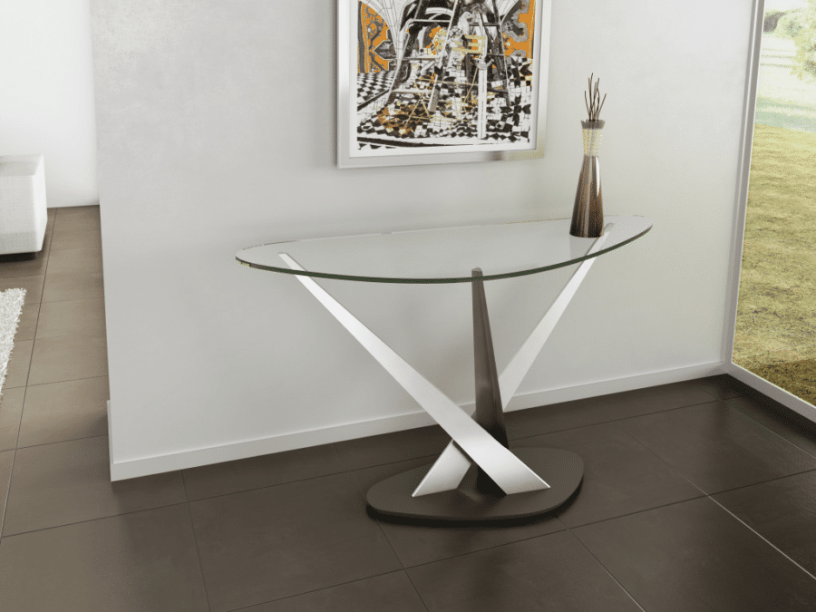 Elite Modern Crystal Console Table - Image 2