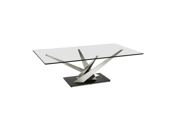 Elite Modern Crystal Cocktail Table