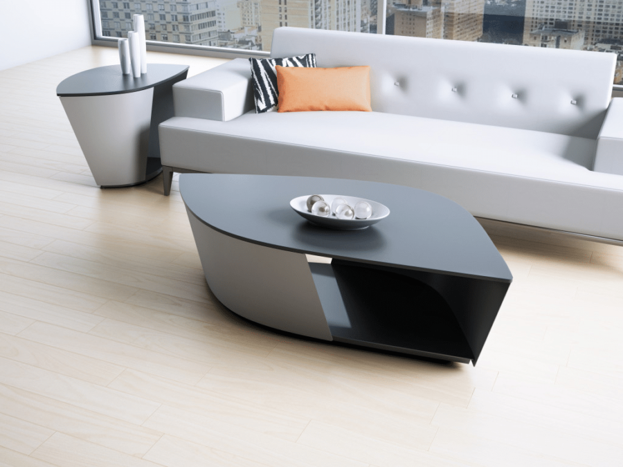Elite Modern Leaf End Table - Image 3