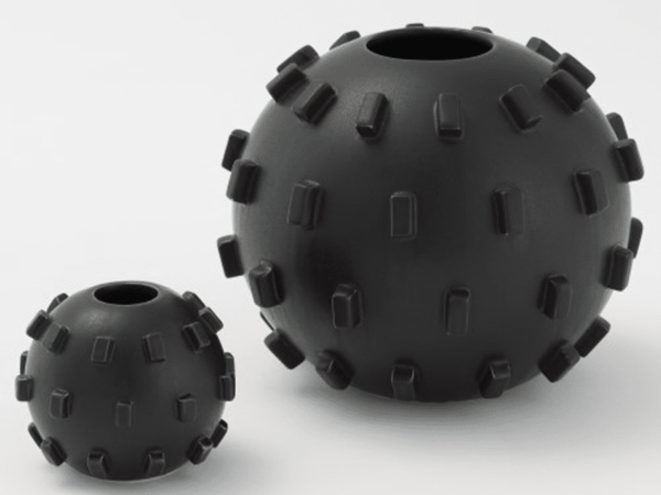 Global Views Small Thielo Vase-Black