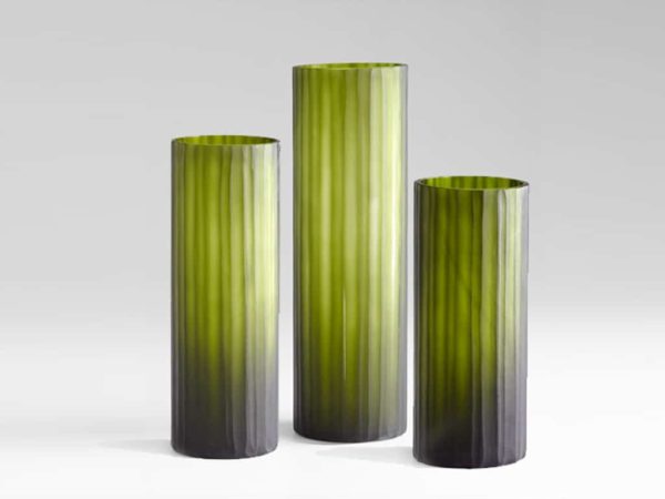 Cyan Cee Lo Vase LRG