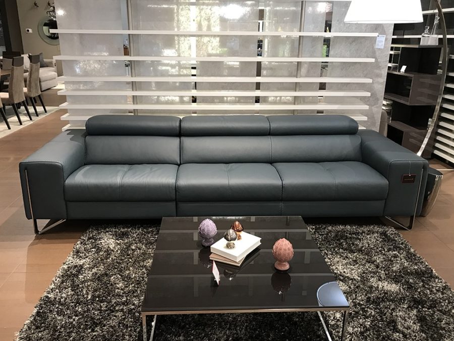 Estro Milano Verso Large Sofa Slate Grey