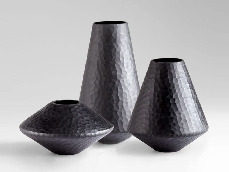 Cyan Lava Vase Round Low - Image 3