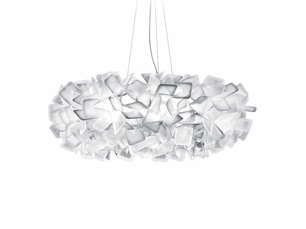Licht echtgenoot kussen Slamp Clizia Large Lamp White - Furnitalia | Contemporary Italian Furniture  Showroom