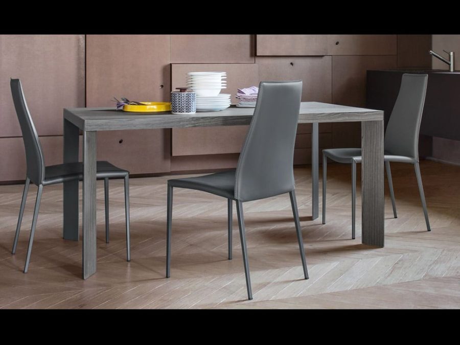Calligaris Lam Dining Table Grey - Image 3
