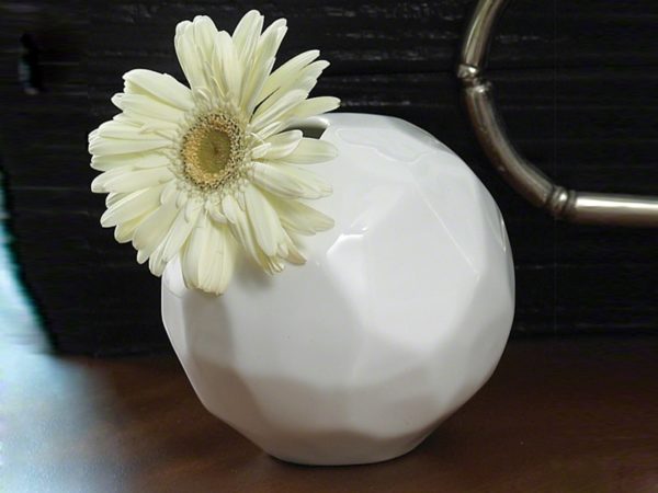 Global Views Snow Ball Bud Vase